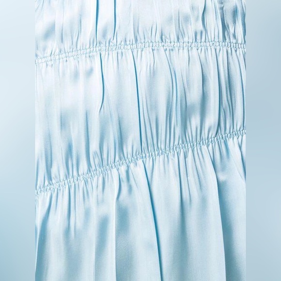 Helmut Lang diagonally ruched Slip Skirt 🦋 - Picture 3 of 7